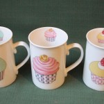 Mugs con cupcakes